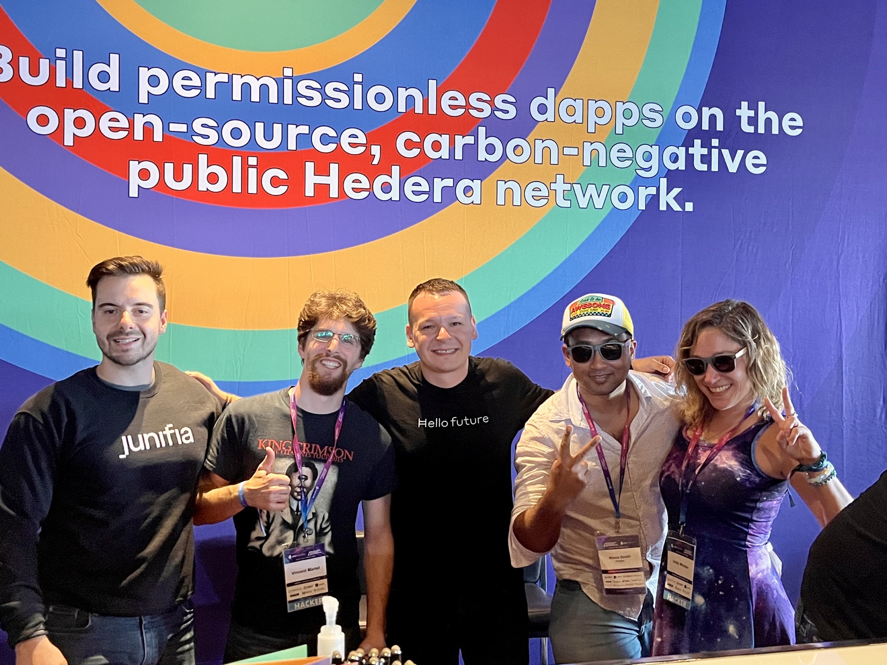 DeFi Score hackathon-winning team at ETH Toronto 2022